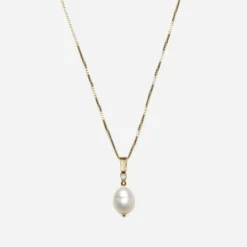 Abrazi Milestone Parel Ketting Goud