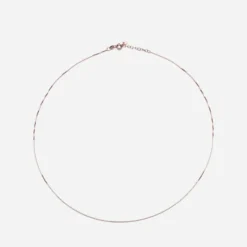 Abrazi Box Chain Ketting Rosé-S