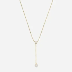 Abrazi Lovey Parel Ketting Goud