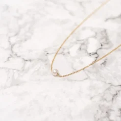 Abrazi Jess Parel Ketting Goud -Exporteren Pracht Trouw Winkel ab kc bc os gold 3