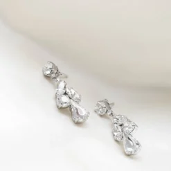 Abrazi Zoe Swarovski Oorbellen Zilver -Exporteren Pracht Trouw Winkel ab o6 as silver 3