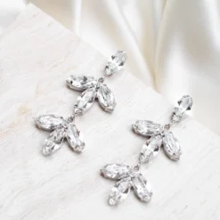 Abrazi Notch Swarovski Oorbellen Zilver -Exporteren Pracht Trouw Winkel ab o7 nv3 silver 3