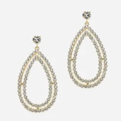 Abrazi Grace Swarovski Oorbellen Goud