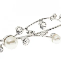 Isabelle | Luxe Tiara Met Parels - Poirier BB-720 -Exporteren Pracht Trouw Winkel bb 720 nvt bb 720 029 04