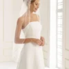 Bianco Evento S196 Sluier -Exporteren Pracht Trouw Winkel bianco evento bridal veil s196 1