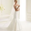 Bianco Evento S209 Sluier -Exporteren Pracht Trouw Winkel bianco evento bridal veil s209 1