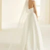 Bianco Evento S321 Sluier -Exporteren Pracht Trouw Winkel bianco evento bridal veil s321 1