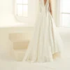 Bianco Evento S342 Sluier -Exporteren Pracht Trouw Winkel bianco evento bridal veil s342 1