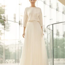 Bianco Evento Calypso Tule Rok -Exporteren Pracht Trouw Winkel bianco evento calypso 3 1