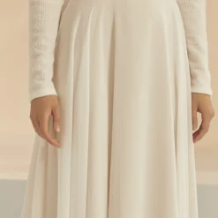 Bianco Evento Kalliope Rok Champagne -Exporteren Pracht Trouw Winkel bianco evento kalliope skirt champaign 5