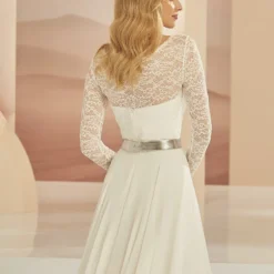 Bianco Evento Kalliope Rok Ivoor -Exporteren Pracht Trouw Winkel bianco evento kalliope skirt ivory 4