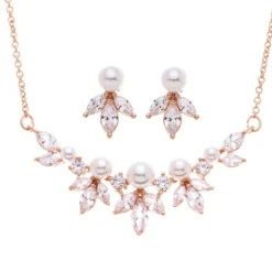 G. Westerleigh Bruidssieraden Set DZ0509RG -Exporteren Pracht Trouw Winkel dz0509rg 1 3