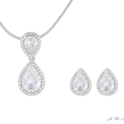 G. Westerleigh Bruidssieraden Set S0795 -Exporteren Pracht Trouw Winkel g. westerleigh brautschmuck s0795 1 1