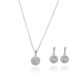 G. Westerleigh DZ0139S Bruidssieraden Set -Exporteren Pracht Trouw Winkel g. westerleigh brautschmuck set dz0139s 2 1