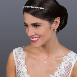 G. Westerleigh DZ0139S Bruidssieraden Set -Exporteren Pracht Trouw Winkel g. westerleigh brautschmuck set dz0139s 4 1