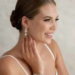 G. Westerleigh ER4145 Oorbellen Zilver -Exporteren Pracht Trouw Winkel g. westerleigh er4145 4