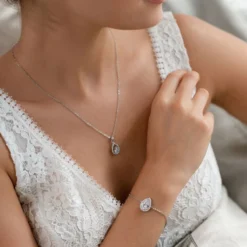 G. Westerleigh JS6444 Bruidssieraden Set -Exporteren Pracht Trouw Winkel g. westerleigh js6444 4