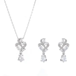 G. Westerleigh JS6445 Bruidssieraden Set Zilver