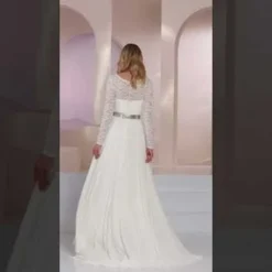 Bianco Evento Kalliope Rok Ivoor -Exporteren Pracht Trouw Winkel hqdefault 12 10