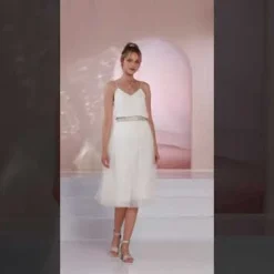 Bianco Evento Ravenna Rok Ivoor -Exporteren Pracht Trouw Winkel hqdefault 12 14