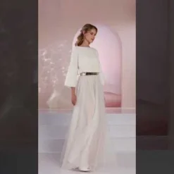 Bianco Evento Bamaris Rok Champagne -Exporteren Pracht Trouw Winkel hqdefault 12 8