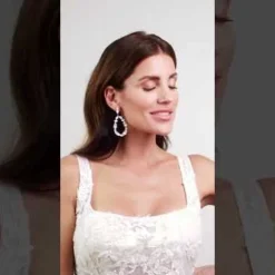 Abrazi Jane Swarovski Oorbellen Zilver -Exporteren Pracht Trouw Winkel hqdefault 21 18