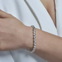 Poirier JS-002 Bruidssieraden Set Louise Zilver -Exporteren Pracht Trouw Winkel js 002 029 js 002 b 029 006