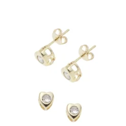 Poirier JS-002 Bruidssieraden Set Louise Goud -Exporteren Pracht Trouw Winkel js 002 030 js 002 e 030 003