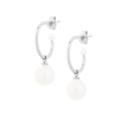 Poirier JS-004 Bruidssieraden Set Anaïs Zilver -Exporteren Pracht Trouw Winkel js 004 029 js 004 e 029 002