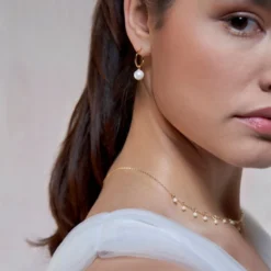 Poirier JS-004 Bruidssieraden Set Anaïs Goud -Exporteren Pracht Trouw Winkel js 004 030 js 004 e 030 001a