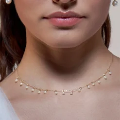 Poirier JS-004 Bruidssieraden Set Anaïs Goud -Exporteren Pracht Trouw Winkel js 004 030 js 004 n 030 002a