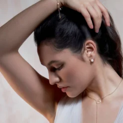 Poirier JS-005 Bruidssieraden Set Céline Goud -Exporteren Pracht Trouw Winkel js 005 030 js 005 n 030 004