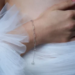 Poirier JS-006 Bruidssieraden Set Chloé Zilver -Exporteren Pracht Trouw Winkel js 006 029 js 006 b 029 005b