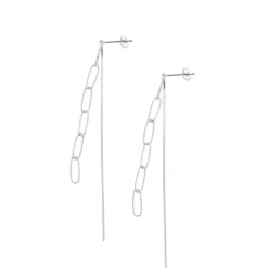 Poirier JS-006 Bruidssieraden Set Chloé Zilver -Exporteren Pracht Trouw Winkel js 006 029 js 006 e 029 004b