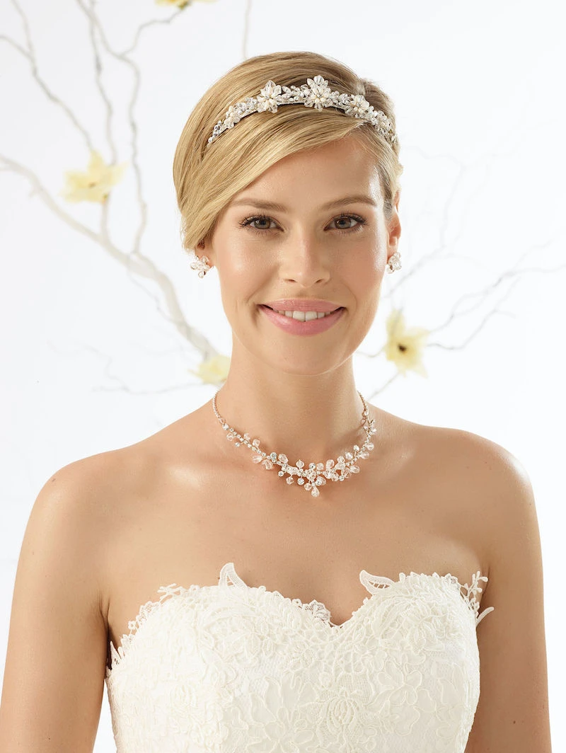 Bianco Evento N23 Bruidssieraden Set 3 Bianco Evento N23 Bruidssieraden Set