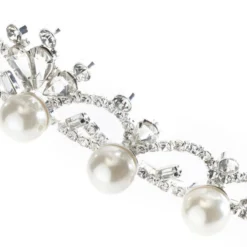 Poirier BB-738 Diadeem -Exporteren Pracht Trouw Winkel poirier bb 738 tiara pearls 5
