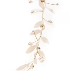 Poirier BB-8610 Haarband Goud -Exporteren Pracht Trouw Winkel poirier bb 8610 gold hairband 5