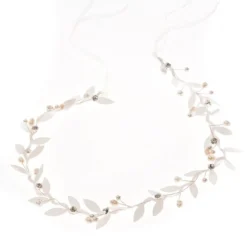 Poirier BB-8610 Haarband Zilver -Exporteren Pracht Trouw Winkel poirier bb 8610 silver hairband 4