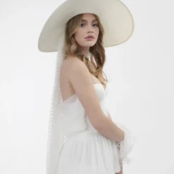 Poirier HT-103-Ivory Hoed -Exporteren Pracht Trouw Winkel poirier ht 103 ivory hat 3 1