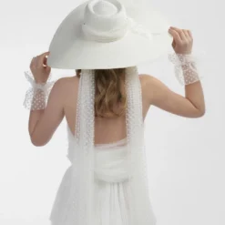 Poirier HT-103-Ivory Hoed -Exporteren Pracht Trouw Winkel poirier ht 103 ivory hat 4 1