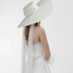 Poirier HT-103-Ivory Hoed -Exporteren Pracht Trouw Winkel poirier ht 103 ivory hat 5 1