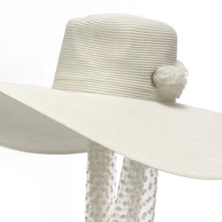 Poirier HT-103-Ivory Hoed -Exporteren Pracht Trouw Winkel poirier ht 103 ivory hat 7 1