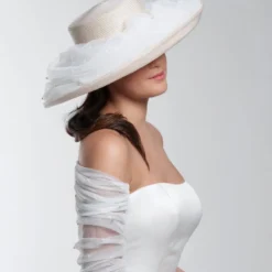 Poirier HT-104-Blush Hoed -Exporteren Pracht Trouw Winkel poirier ht 104 blush hat 4 1