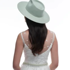 Poirier HT-300-Green Hoed -Exporteren Pracht Trouw Winkel poirier ht 300 green hat 7