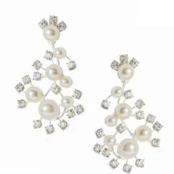 Poirier NC-1338 Oorbellen Zilver -Exporteren Pracht Trouw Winkel poirier nc 1338 earrings silver 3