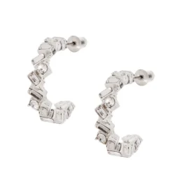 Poirier NC-1393 Oorbellen Zilver -Exporteren Pracht Trouw Winkel poirier nc 1393 earrings silver 3