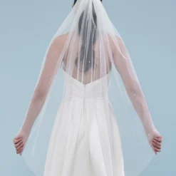 Poirier S46-120-1-Ivoor Sluier -Exporteren Pracht Trouw Winkel poirier s46 120 1 ivory 5