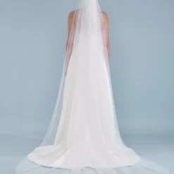 Poirier S46-300-1-Ivoor Sluier -Exporteren Pracht Trouw Winkel poirier s46 300 1 ivory 3 1