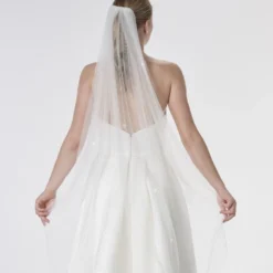 Poirier S47-120-1-Ivoor Sluier -Exporteren Pracht Trouw Winkel poirier s47 120 1 ivory 5