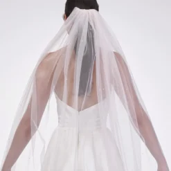 Poirier S48-210-1-Blush Sluier -Exporteren Pracht Trouw Winkel poirier s48 210 1 blush veil 4